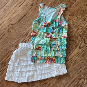 Cato Kids Matching Set - Multicolor and White